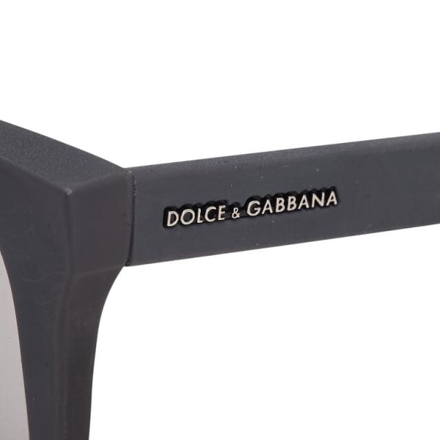 ドルチェアンドガッバーナ サングラス DG2145 1267/6G グレー ラバー レディース DOLCE&GABBANA 【中古】_4
