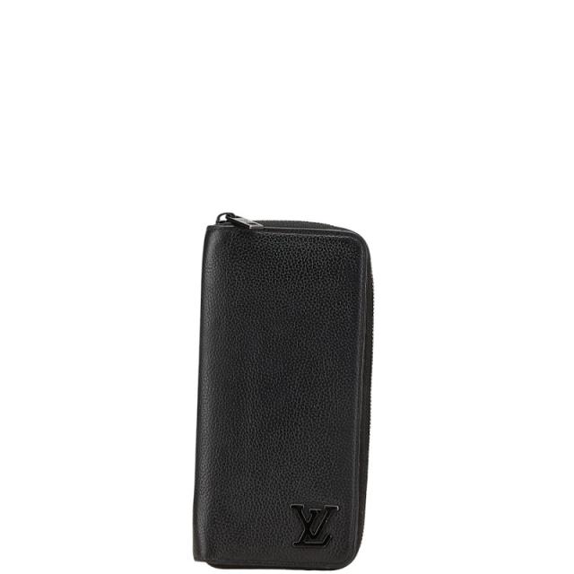 ルイヴィトン タイガ・レザー ジッピーコインパース 黒 アルドワーズ