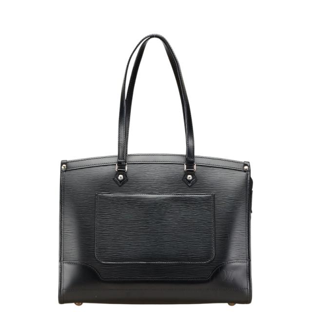 ルイ ヴィトン エピ マドレーヌGM ハンドバッグ トートバッグ M59342 ブラック レザー レディース LOUIS VUITTON 【中古】