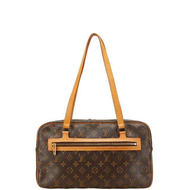 ルイ ヴィトン モノグラム シテGM ショルダーバッグ M51181 ブラウン PVC レザー レディース LOUIS VUITTON 【中古】
