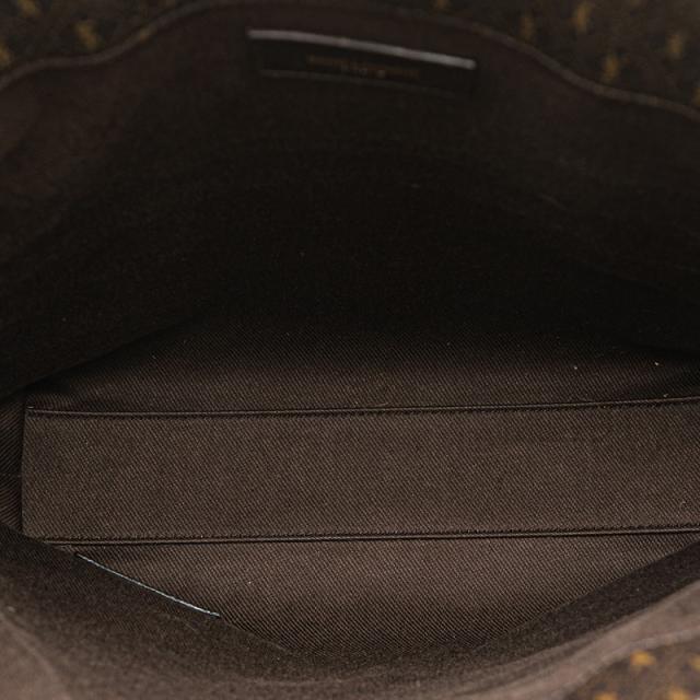 サンローラン ル モノグラム トイ ショッピング トートバッグ ショルダーバッグ 2WAY 600307 ブラウン PVC SAINT LAURENT 【中古】_5