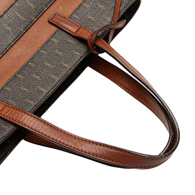 サンローラン ル モノグラム トイ ショッピング トートバッグ ショルダーバッグ 2WAY 600307 ブラウン PVC SAINT LAURENT 【中古】_4