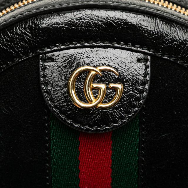 GUCCI ブラック スエード ビンテージバッグ ダストバッグ付 GUCCI ヴィンテージショルダーバッグブラック – opulent