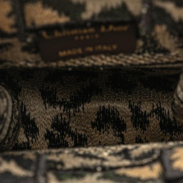 ディオール ブックトート ミニ レオパード ミニフォンバッグ トート