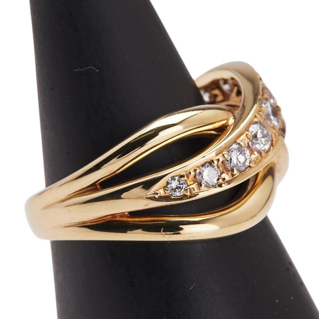 ダイヤモンド/0.51ct リング K18YG 11号 I3540 ダイヤモンド/0.51ct リング K18YG 11号 I3540