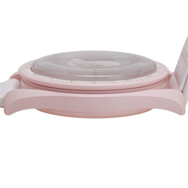 オメガ × スウォッチ スピードマスター ムーンスウォッチ MISSION TO VENUS 腕時計 SO33P100 クオーツ ベージュ OMEGA Swatch【中古】_4