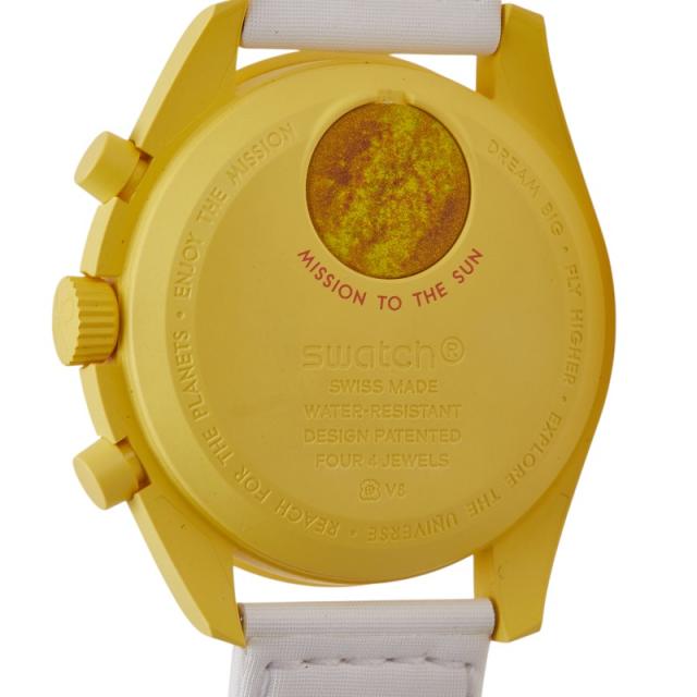オメガ × スウォッチ スピードマスター ムーンスウォッチ MISSION TO THE SUN 腕時計 SO33J100 クオーツ OMEGA SWATCH メンズ【中古】_2