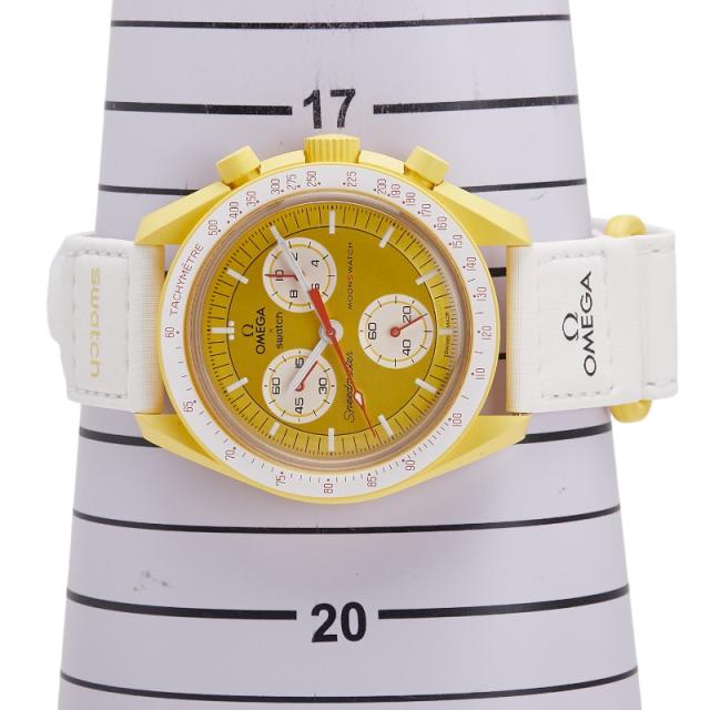 オメガ × スウォッチ スピードマスター ムーンスウォッチ MISSION TO THE SUN 腕時計 SO33J100 クオーツ OMEGA SWATCH メンズ【中古】_6