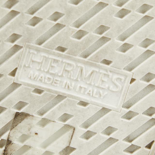 エルメス ハイカット サイドジップ スニーカー サイズ:43 ブラック