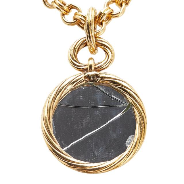 極美品　CHANEL シャネル　ミラー　ネックレス　ココマーク　ヴィンテージ 極美品 CHANEL シャネル ミラー ネックレス ココマーク ヴィンテージ