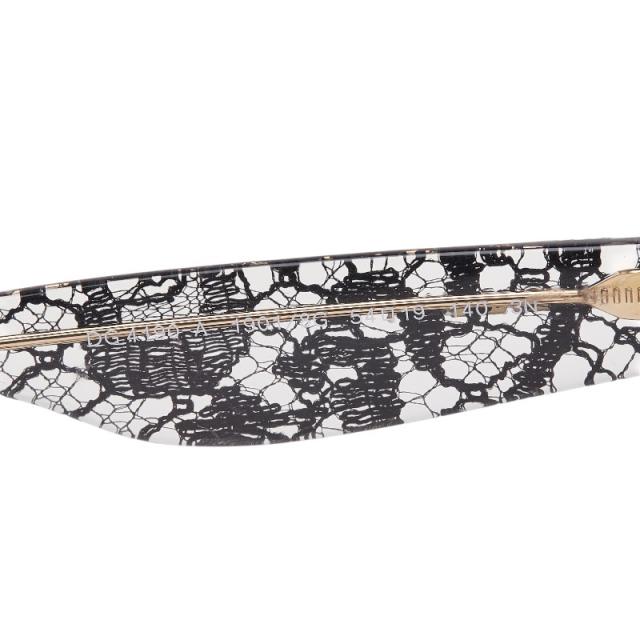 ドルチェアンドガッバーナ サングラス DG4190-A クリア ブラック プラスチック レディース DOLCE&GABBANA 【中古】_4