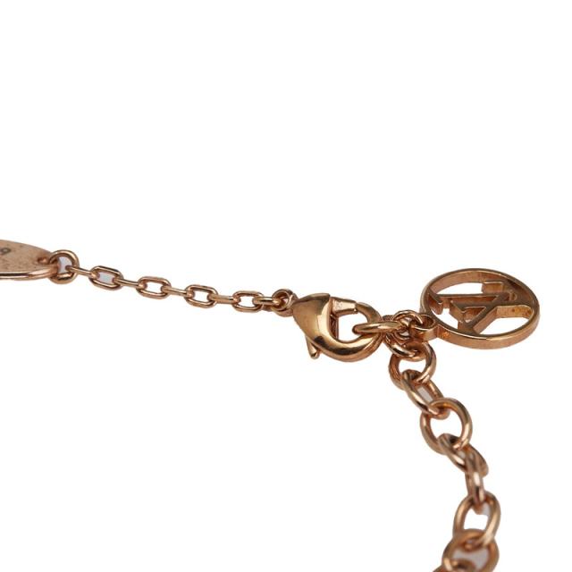 ルイ ヴィトン ストラスハート ネックレス M68159 ゴールド レッド ピンク メッキ ラインストーン レディース LOUIS VUITTON 【中古】_4
