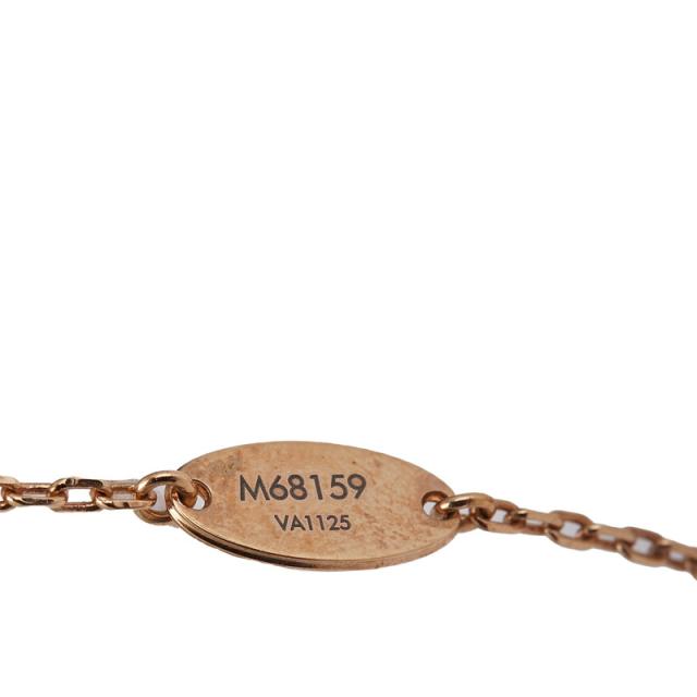 ルイ ヴィトン ストラスハート ネックレス M68159 ゴールド レッド ピンク メッキ ラインストーン レディース LOUIS VUITTON 【中古】_6