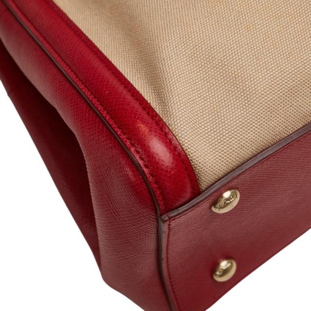 プラダ ハンドバッグ ショルダーバッグ 2WAY BN2595 ベージュ レッド