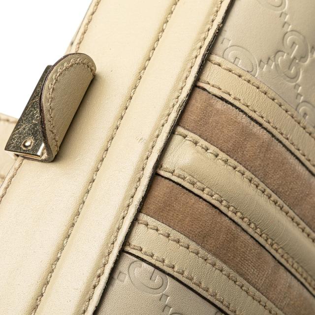グッチ グッチシマ ハンドバッグ ドクターズバッグ 146002 ベージュ レザー レディース GUCCI 【中古】_5