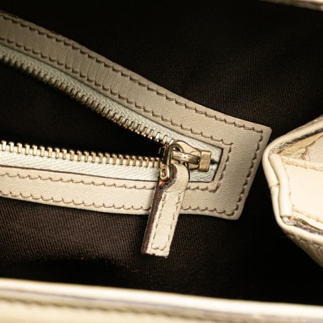 グッチ グッチシマ ハンドバッグ ドクターズバッグ 146002 ベージュ レザー レディース GUCCI 【中古】_8
