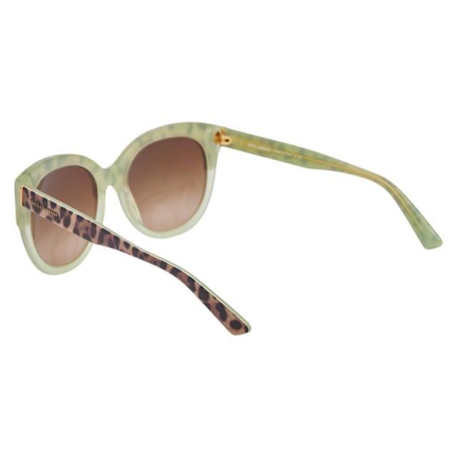 ドルチェアンドガッバーナ レオパード サングラス グラデーションレンズ DG4259 ベージュ マルチカラー DOLCE&GABBANA 【中古】_1