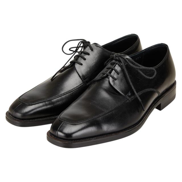 バーバリー ドレスシューズ サイズ：25 1/2 ブラック レザー メンズ BURBERRY 【中古】