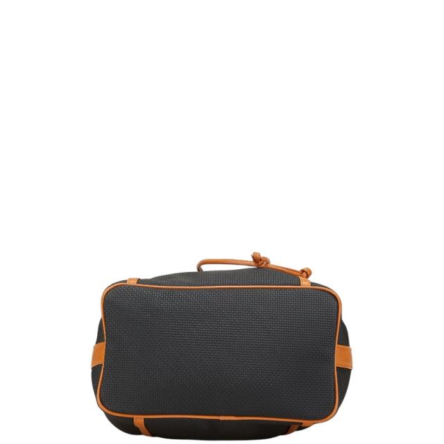 サンローラン YSLロゴ 巾着 ショルダーバッグ ブラック ブラウン