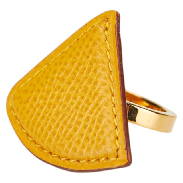 HERMES エルメス トライアルグル レザー スカーフリング 美品 HERMES エルメス トライアルグル レザー スカーフリング 美品