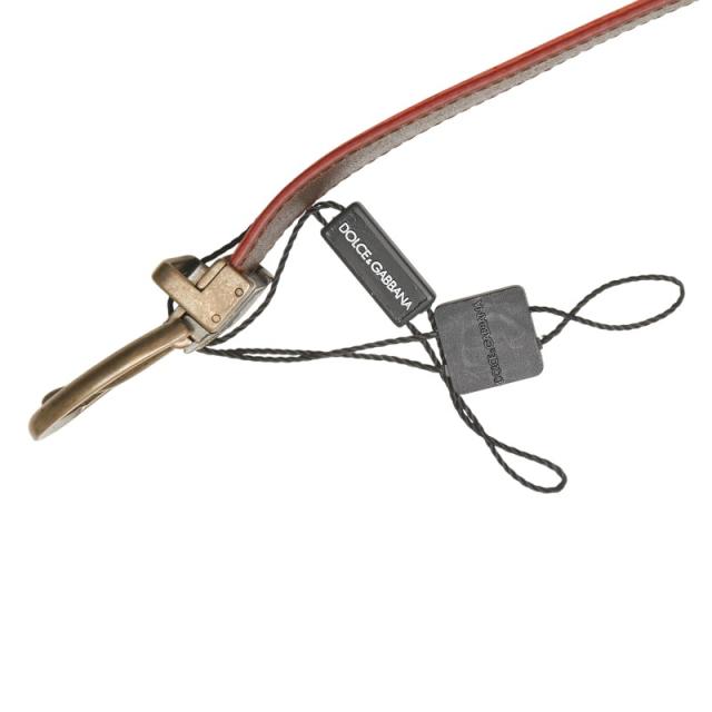 ドルチェアンドガッバーナ ベルト 100.40 BC3953 オレンジ レザー メンズ DOLCE&GABBANA 【中古】 ドルチェアンドガッバーナ ベルト 100.40 BC3953 オレンジ レザー