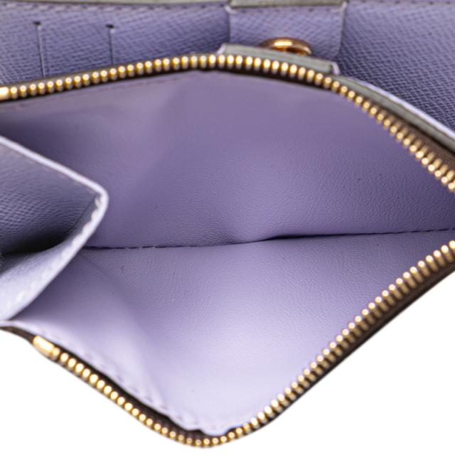 ルイ ヴィトン モノグラム ポルトフォイユ リサ 二つ折り財布 M82415 ブラウン PVC レザー レディース LOUIS VUITTON 【中古】_6