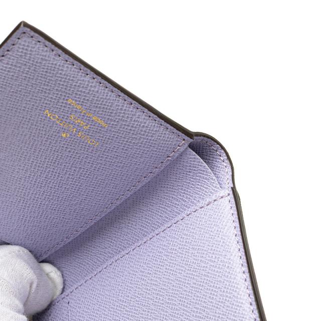 ルイ ヴィトン モノグラム ポルトフォイユ リサ 二つ折り財布 M82415 ブラウン PVC レザー レディース LOUIS VUITTON 【中古】_8