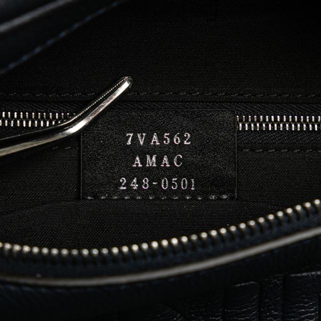 フェンディ ロゴ ボディバッグ ウエストバッグ 7VA562 ネイビー レザー