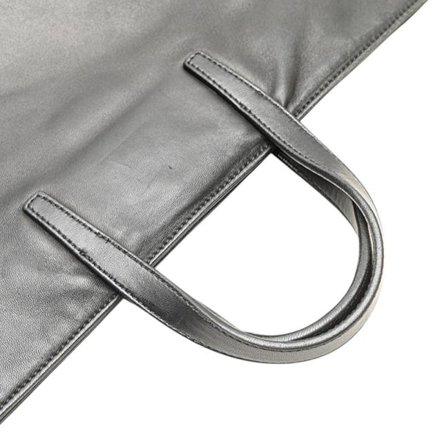ロエベ アナグラム ハンドバッグ トートバッグ ブラック レザー レディース LOEWE 【中古】_4
