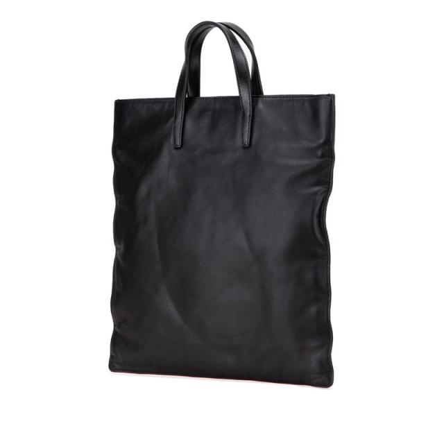 ロエベ アナグラム ハンドバッグ トートバッグ ブラック レザー レディース LOEWE 【中古】_1
