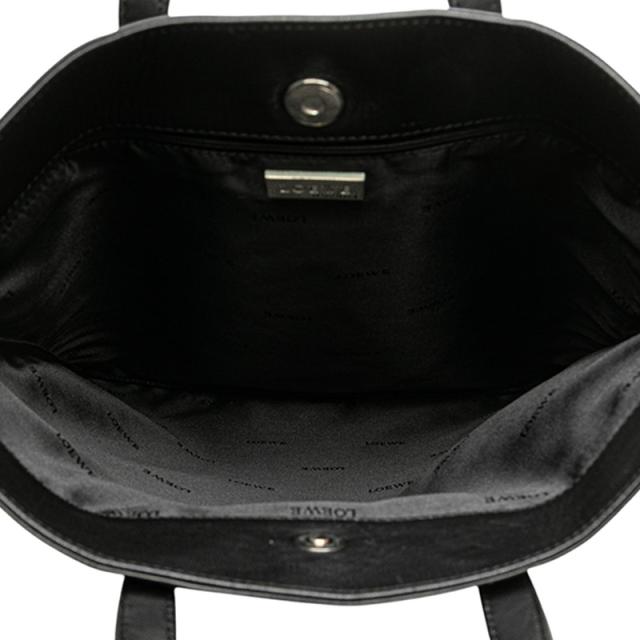 ロエベ アナグラム ハンドバッグ トートバッグ ブラック レザー レディース LOEWE 【中古】_5