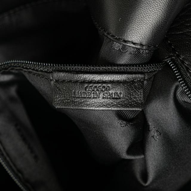 ロエベ アナグラム ハンドバッグ トートバッグ ブラック レザー レディース LOEWE 【中古】_9