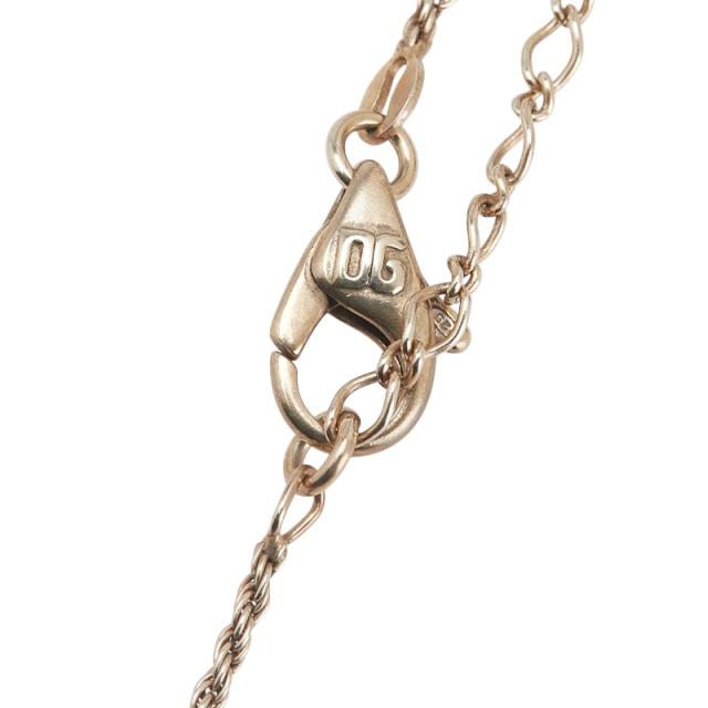 ドルチェアンドガッバーナ コルノ ネックレス シルバー ブラック プラスチック SV925 シルバー レディース DOLCE&amp;GABBANA 【中古】_4
