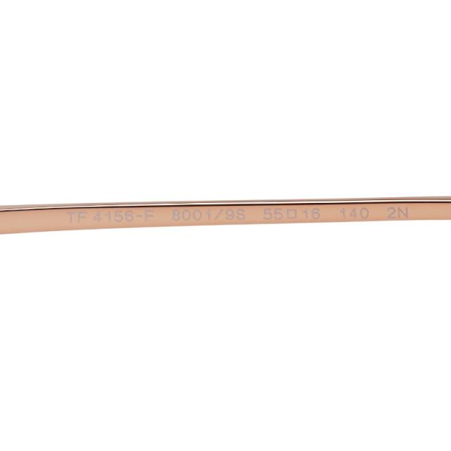 ティファニー サングラス TF4156-F ブラック ゴールド プラスチック レディース TIFFANY&Co. 【中古】 ティファニー サングラス TF4156-F ブラック ゴールド プラスチック