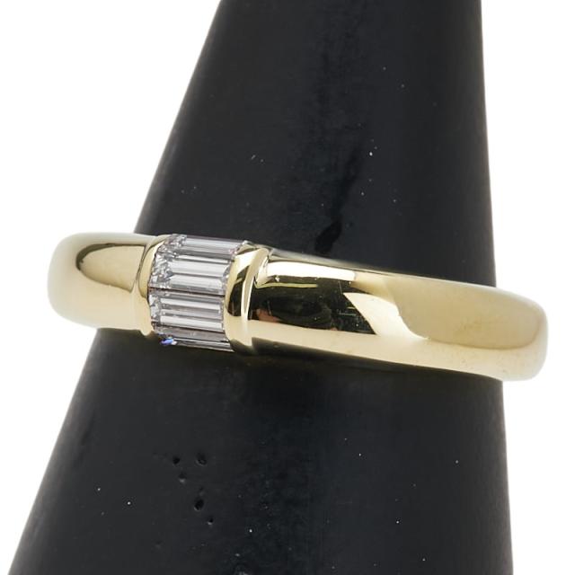 ポンテヴェキオ◇K18*8号*ブラックダイヤ×ダイヤモンドリング*指輪