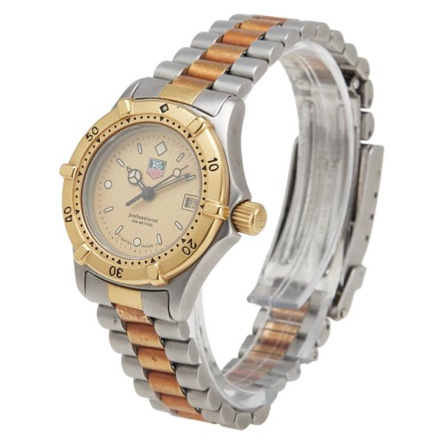 タグホイヤー プロフェッショナル 腕時計 964.008-2 クオーツ ゴールド