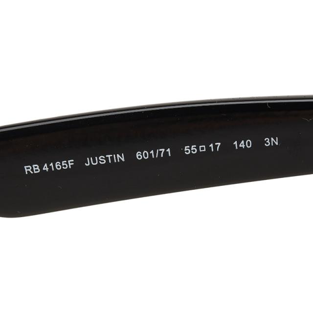 レイバン ジャスティン サングラス RB4165F ブラック プラスチック メンズ Ray-Ban 【中古】_6
