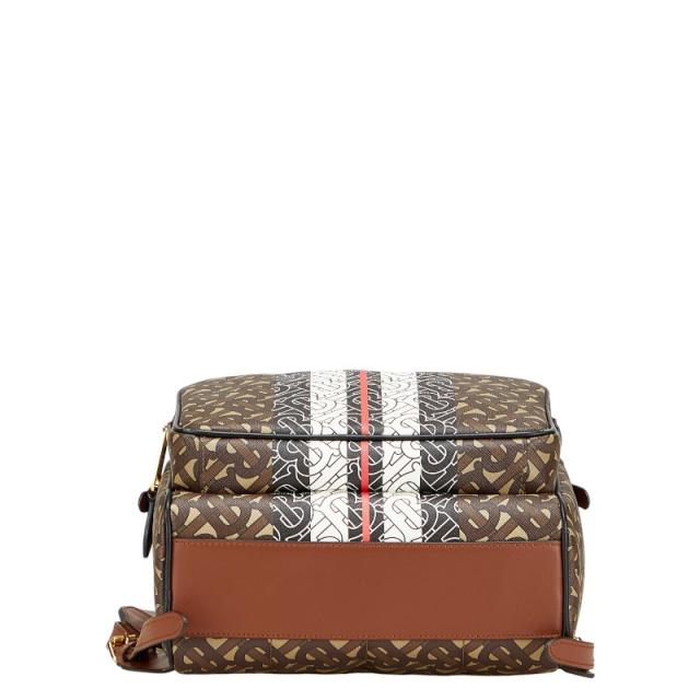 バーバリー TBモノグラム リュック バックパック ブラウン PVC レザー