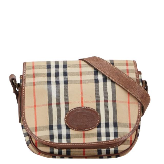Burberry ノバチェック ショルダーバッグ ブラウン ポシェット 新品