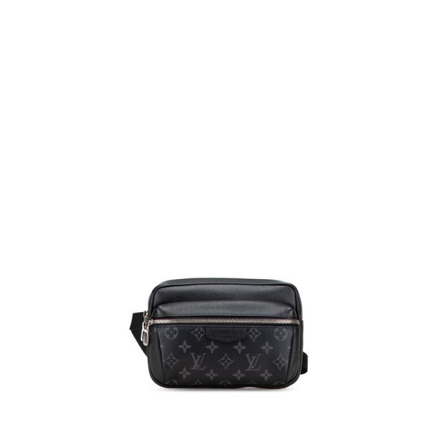 ルイ ヴィトン タイガラマ バムバッグ アウトドア ボディバッグ ウエストバッグ M30245 ノワール ブラック LOUIS VUITTON 【中古】