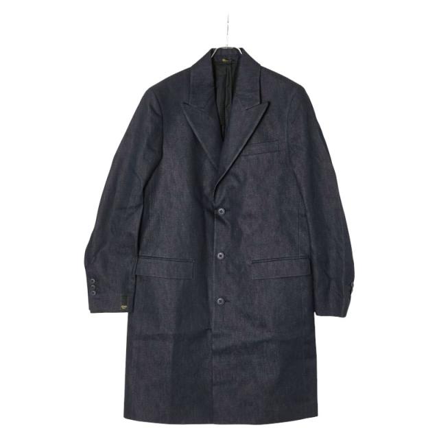 フェンディ チェスターコート サイズ:48 FF0652 インディゴ デニム メンズ FENDI 【中古】