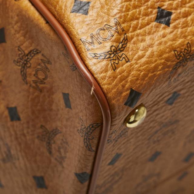 エム シー エム ヴィセトス ロゴグラム ボストンバッグ ショルダー