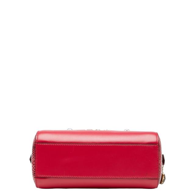 ブルガリ セルペンティ スカリエ ハンドバッグ ショルダーバッグ 2WAY ピンク レザー レディース BVLGARI 【中古】_2