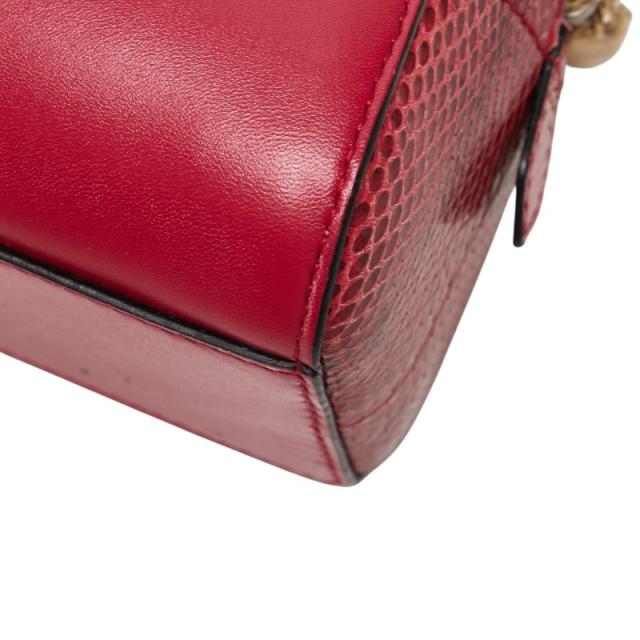 ブルガリ セルペンティ スカリエ ハンドバッグ ショルダーバッグ 2WAY ピンク レザー レディース BVLGARI 【中古】_6