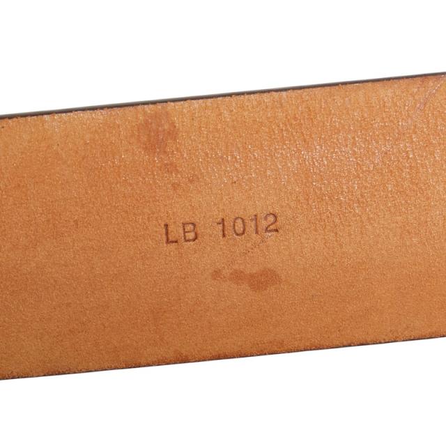 ルイ ヴィトン モノグラム サンチュール キャレ ベルト サイズ:75/30 M6800W ブラウン PVC レザー レディース LOUIS VUITTON 【中古】