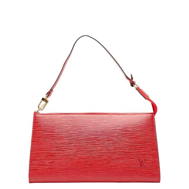 ルイ ヴィトン エピ ポシェット アクセソワール アクセサリーポーチ ハンドバッグ M52947 カスティリアンレッド LOUIS VUITTON 【中古】