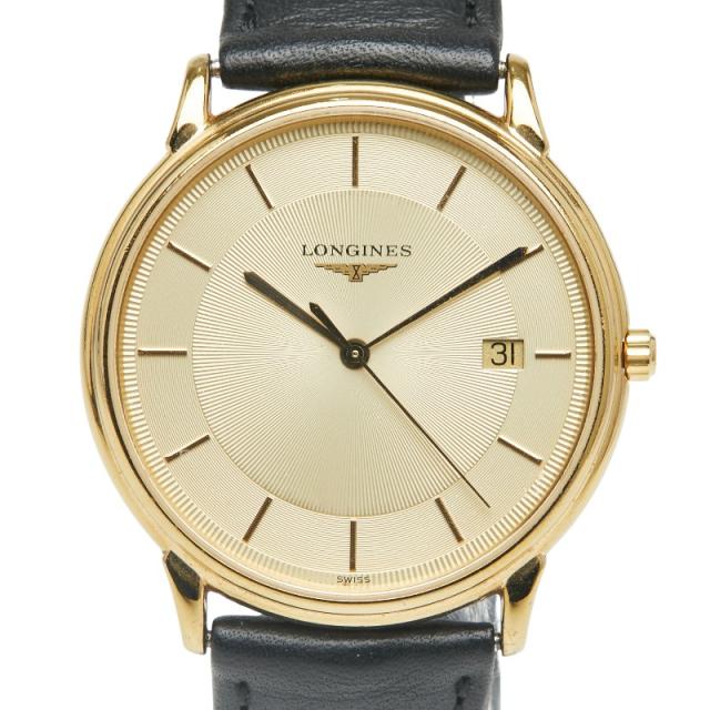 ラ LONGINES ロンジン グランドクラシック L4.637.2 ゴールド クォーツ 