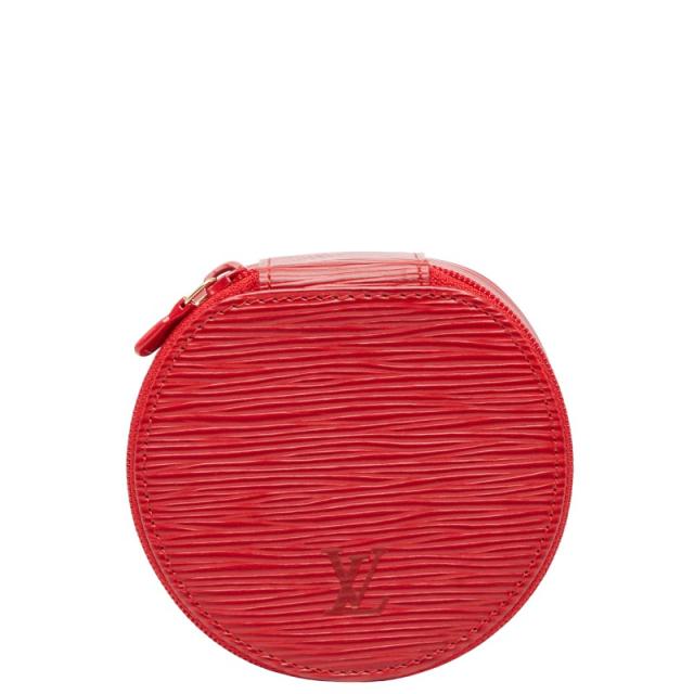 LOUIS VUITTON エピ エクランビジュー 宝石ケース レッド LOUIS
