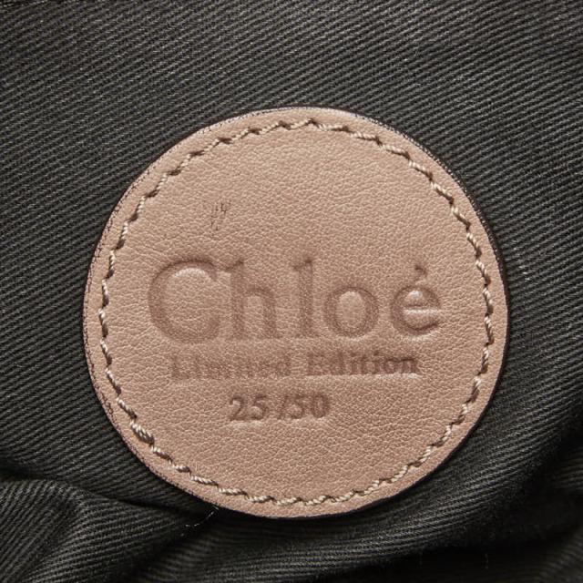 クロエ パイソン ハンドバッグ ベージュ レザー レディース Chloe 【中古】_8
