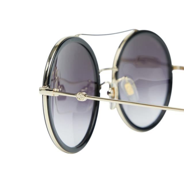 グッチ バンブルビー サングラス ラウンド グラデーションレンズ